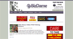 Desktop Screenshot of ebizdame.com